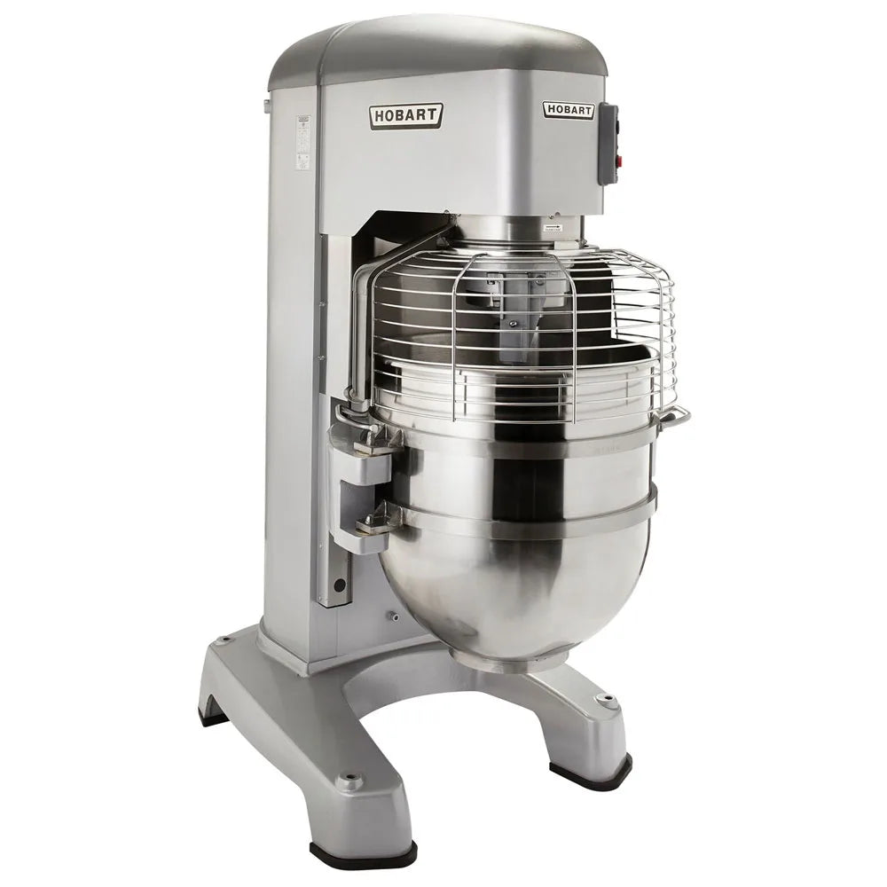 Hobart Legacy 40 Qt Planetary Floor Mixer - 3 Speed, 1.5 HP Commercial Dough Mixer for Bakeries, Restaurants & Pizza Shops