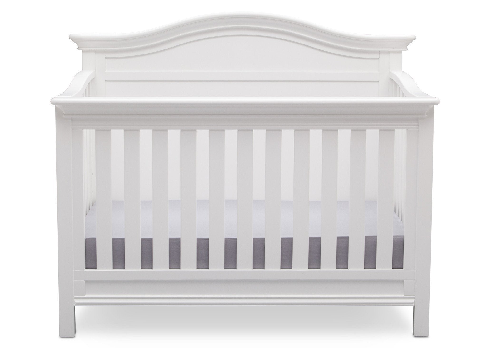 Bethpage 4-in-1 Convertible Baby Crib - Toddler Bed, Daybed & Full-Size Bed - Safe & Stylish Nursery Furniture for Boys & Girls - Perfect for Newborns to Teens Bedroom