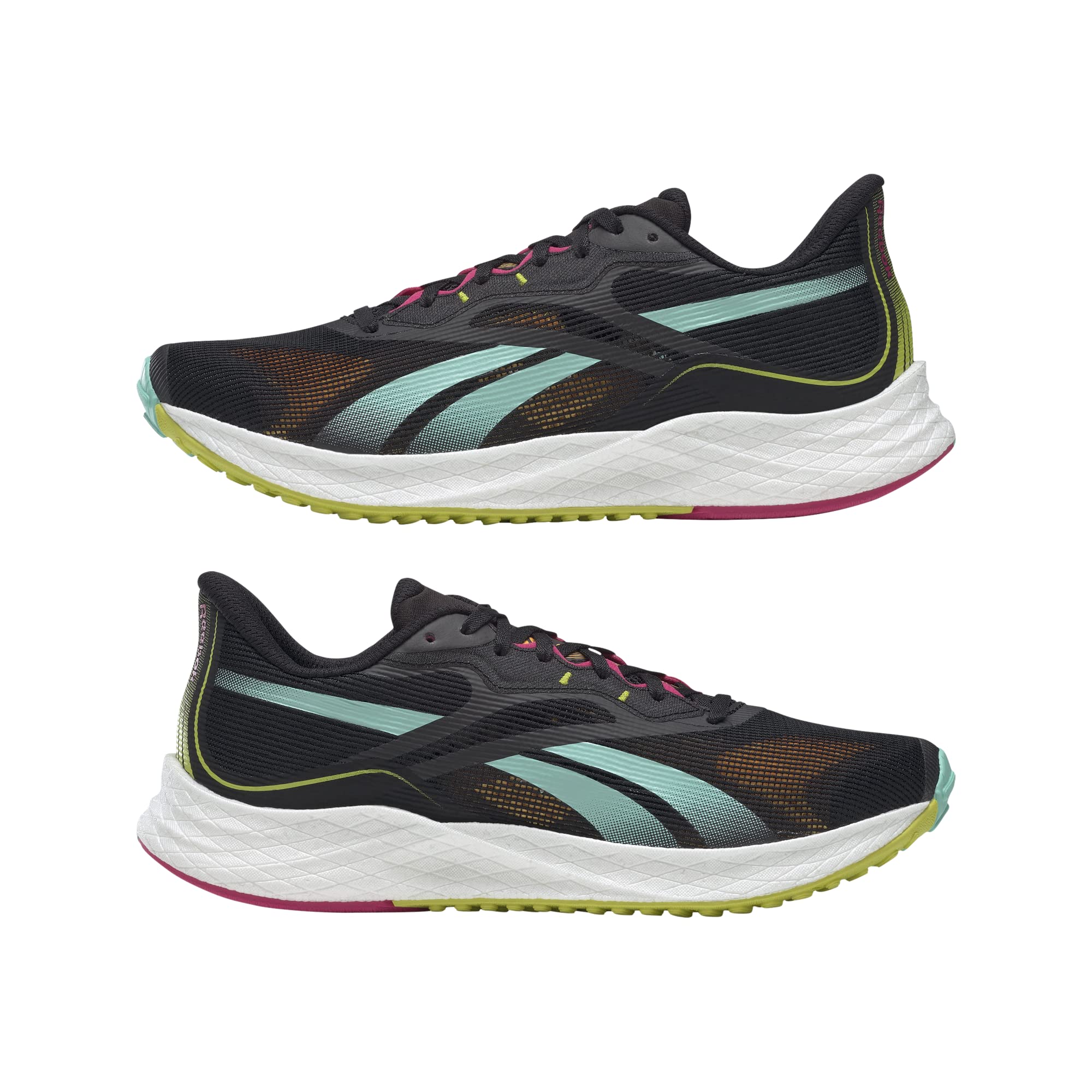 Reebok Men's Floatride Energy 3.0 Running Shoes - Core Black/Core Black/Pixel Mint - Size 8.5 - Lightweight Cushioned Sneakers for Jogging, Gym Workouts & Daily Wear