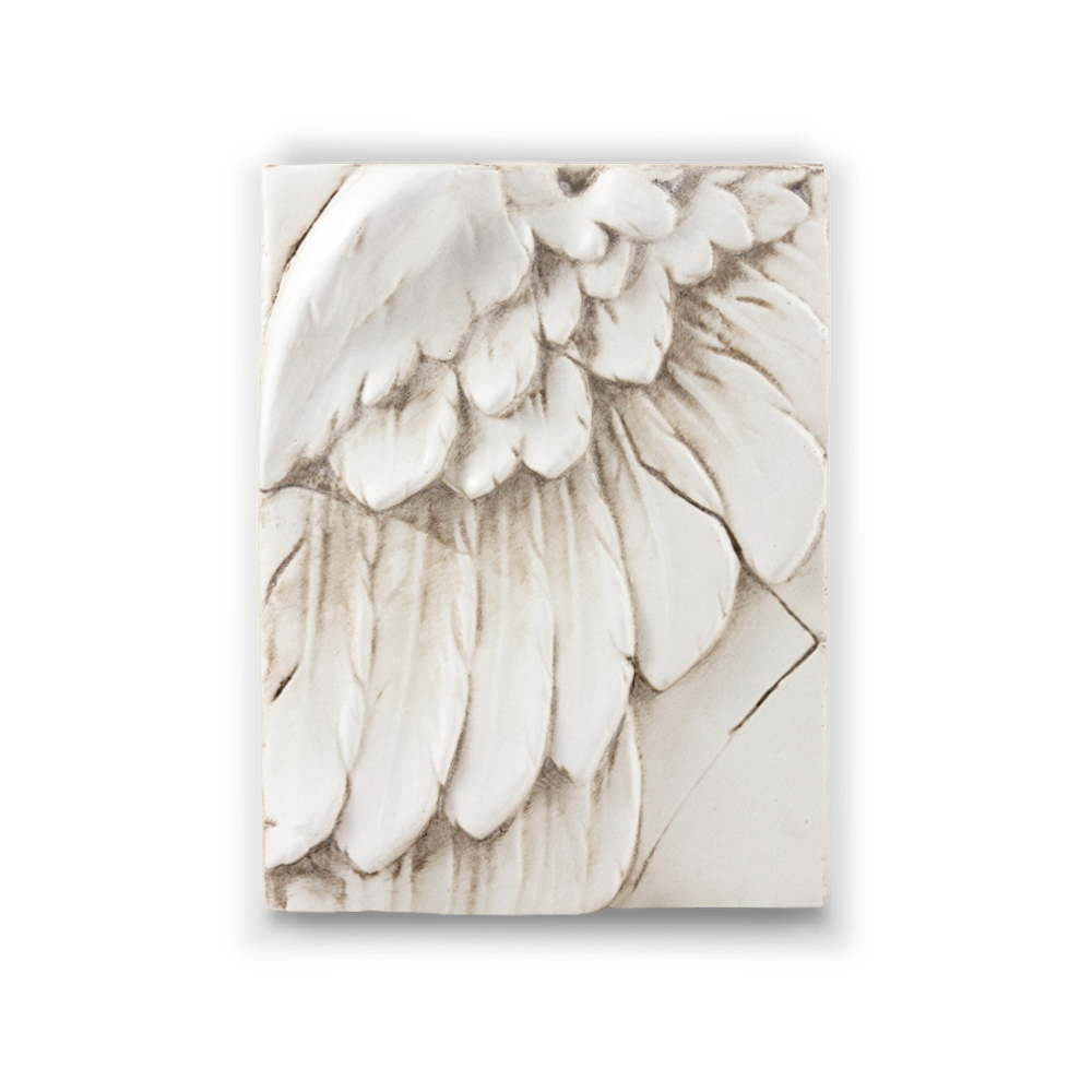 SID DICKENS Wing - Handcrafted Wooden Wall Art Decor for Home & Office - Perfect for Living Room, Bedroom, and Gift Giving