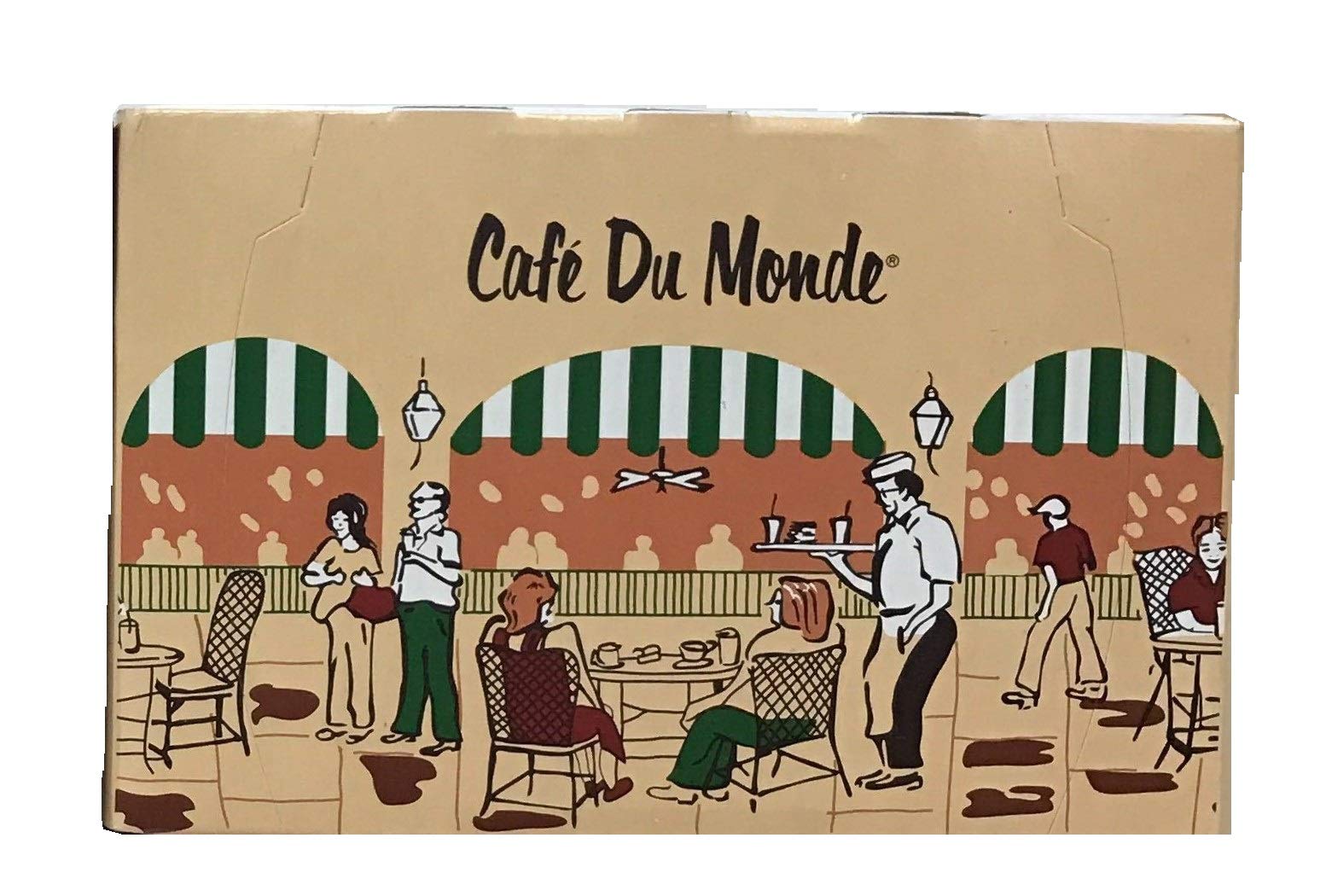 Cafe du Monde Coffee and Chicory Single Serve Pods - 24 Count | Premium New Orleans Style Coffee for Keurig Machines | Perfect for Office, Home & Morning Brews