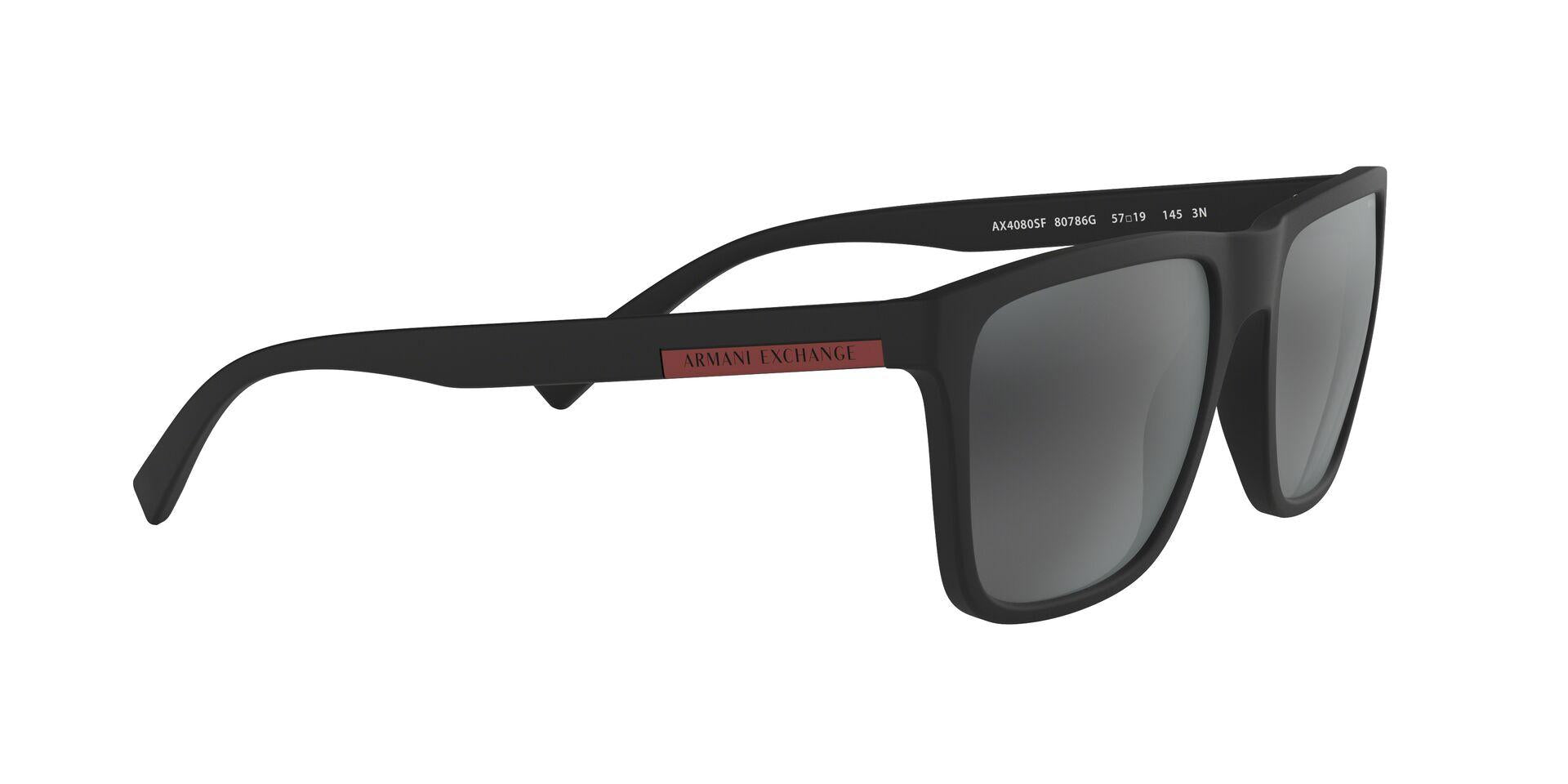 Armani Exchange 4080SF Polarized Sunglasses for Men & Women - UV Protection Aviator Style - Perfect for Driving, Beach & Outdoor Activities