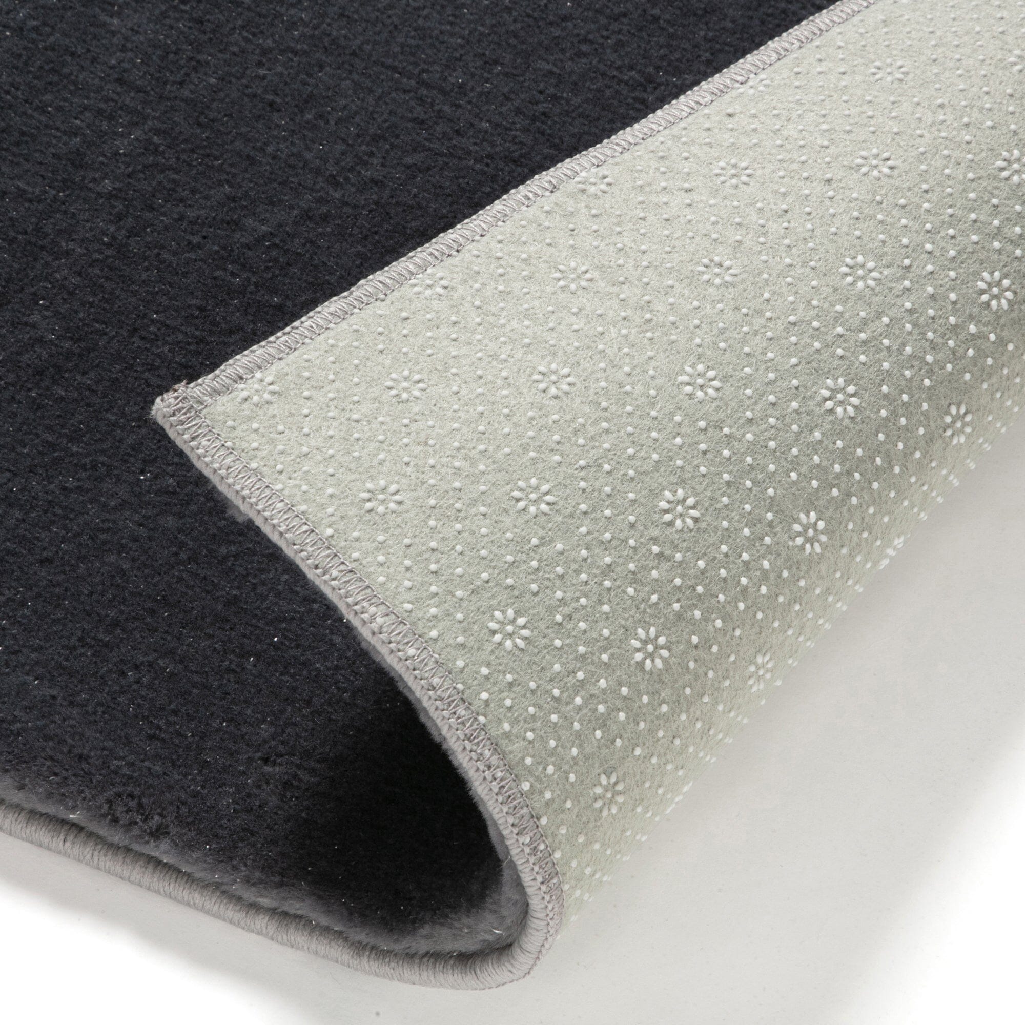 Sparkle Glitter Rug S 1400 x 1000mm Dark Gray - Soft Shaggy Floor Mat for Bedroom, Living Room, Kids Play Area & Home Decor