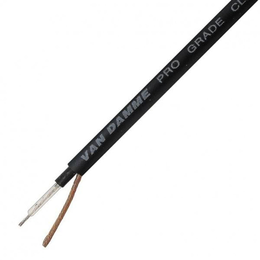 Van Damme Pro Grade Classic XKE Instrument Cable - High-Quality Audio Cable for Guitar, Bass & Studio Equipment - Perfect for Live Performances, Recording & Professional Music Production