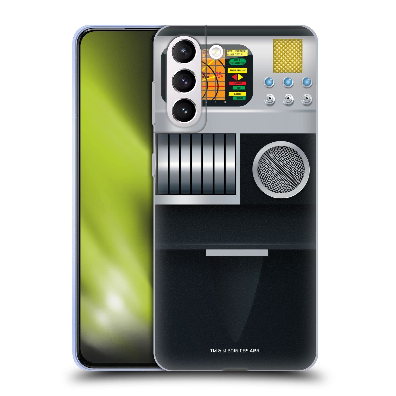 Officially Licensed Star Trek Tricorder Soft Gel Case for Samsung Galaxy S21+ 5G - Durable Protective Phone Cover with Sci-Fi Design | Perfect for Trekkies, Cosplay & Sci-Fi Fans