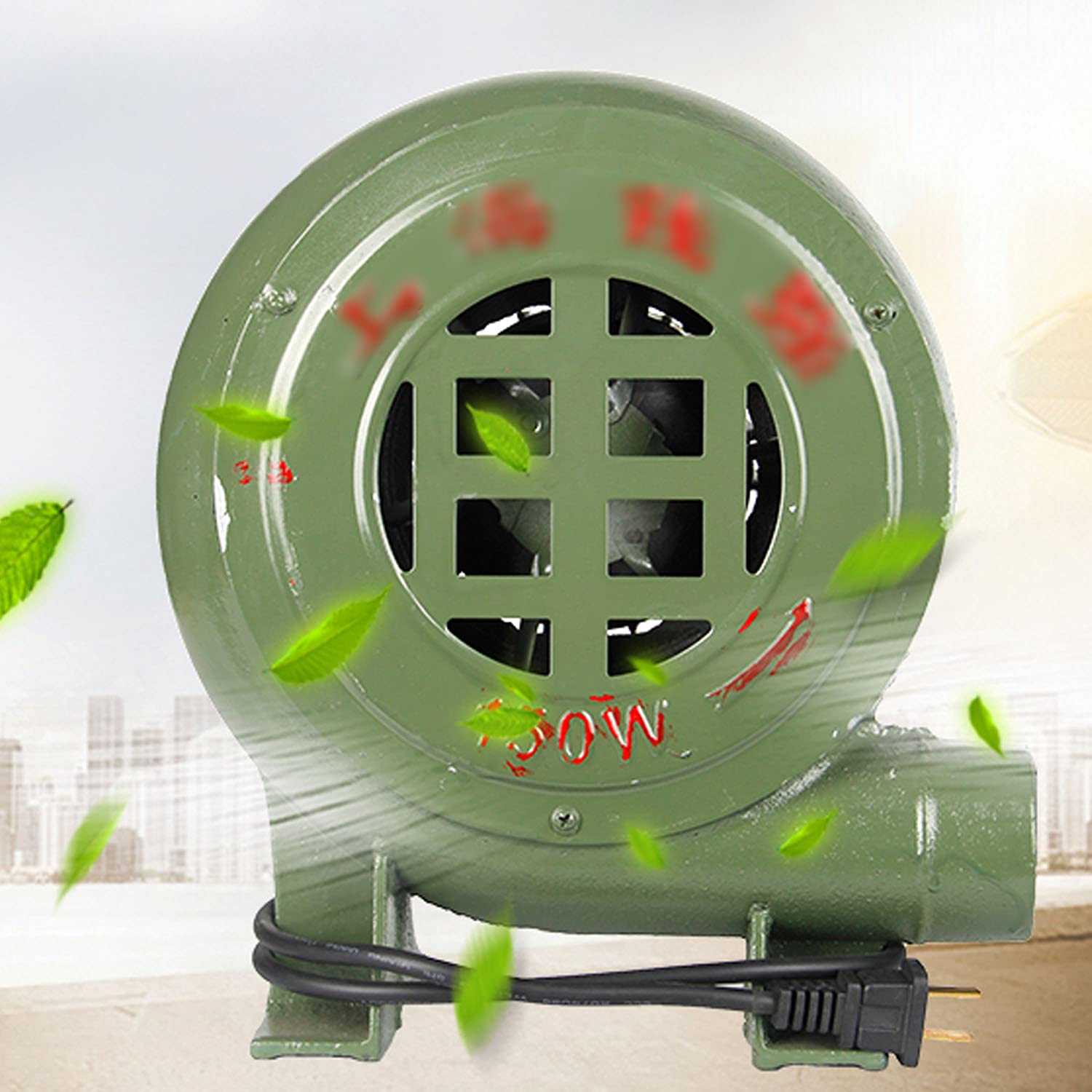 High-Power Centrifugal Electric Air Blower for Barbecue - 40W to 550W Cast Iron Copper Wire Blower with Low Noise - Perfect for Grilling, Camping, and Outdoor Cooking