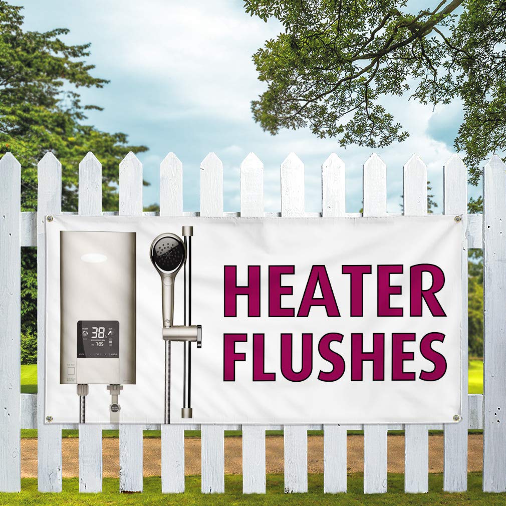 Heavy-Duty Vinyl Banner 48x96 Inches - Weatherproof Outdoor Advertising Sign with 8 Grommets for Business, Yard & Industrial Use - Perfect for Events, Sales & Construction Sites