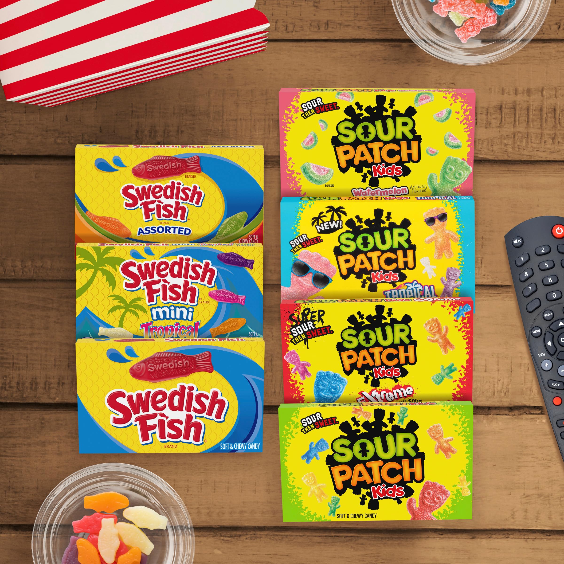 Sour Patch Kids Tropical Soft & Chewy Candy - 3.5 oz Bag | Sweet & Tangy Tropical Flavored Gummy Candy | Perfect for Parties, Movie Nights & Snacking