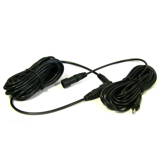 Sunnydaze 16-Foot Outdoor Extension Cord for Solar LED Lights & Water Pumps - Weatherproof Power Cable for Garden, Patio, and Pool Use