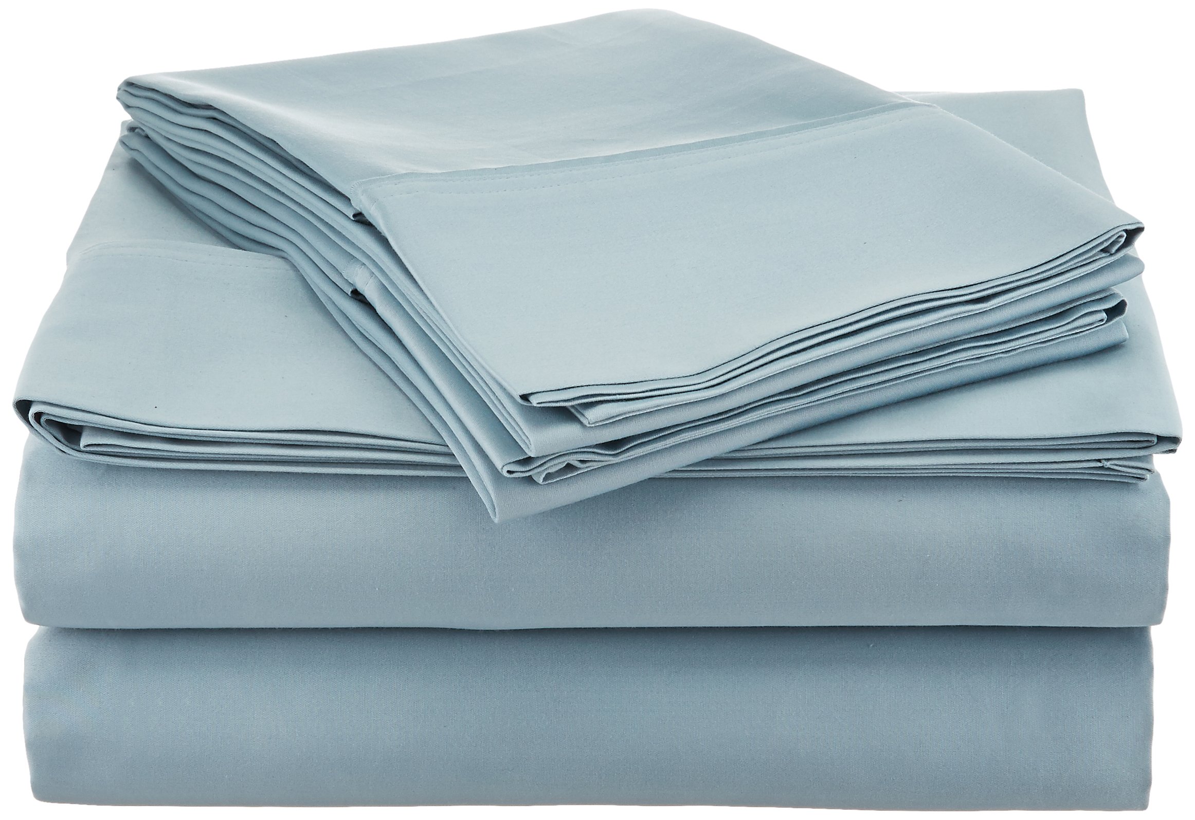 Pointehaven 100% Cotton King Size Sheet Set - 500 Thread Count Sateen Weave, Ultra Soft 4-Piece Bedding (Fits 21