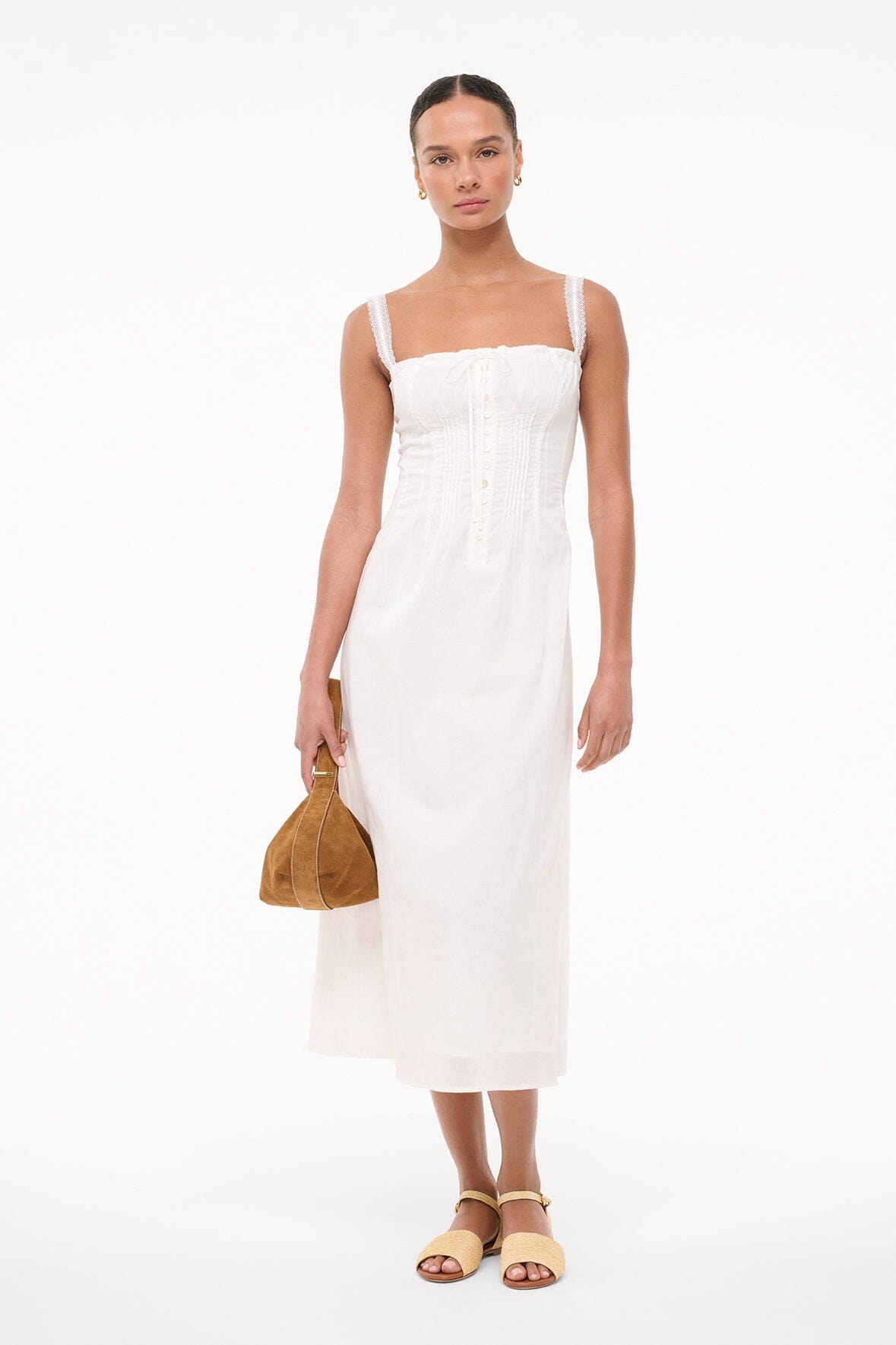 Matilde Dress - Elegant White Summer Dress for Women | Perfect for Weddings, Parties & Casual Outings