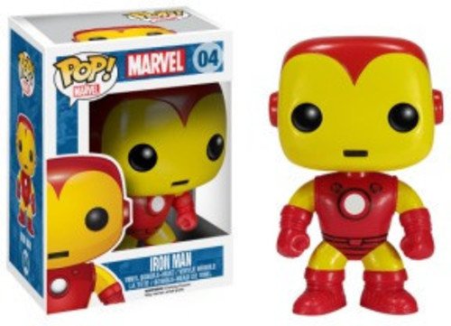 Funko Pop Marvel Iron Man Vinyl Figure - Collectible Action Figure for Superhero Fans, Home Decor & Gift Idea