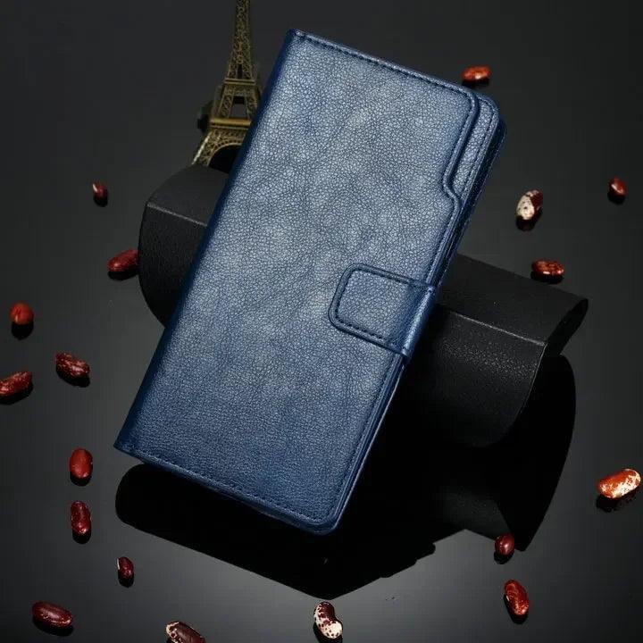 Samsung Galaxy S24 Flip Wallet Book Leather Case - Premium Protective Cover with Card Slots for Daily Use & Travel