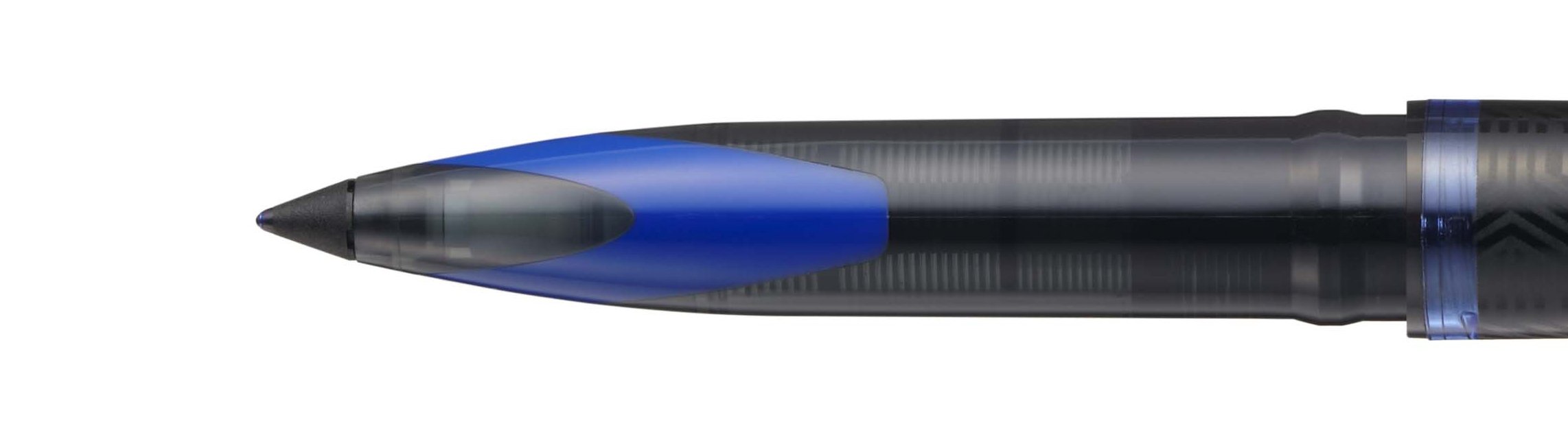 uni-ball UB-188-M Micro Air Rollerball Pens 0.5mm Fine Tip - Premium Smooth Writing Ballpoint Pens with Fountain Pen Feel - Fade & Water Resistant Liquid Super Ink - 12 Pack Blue Pens for Office, School & Art Projects