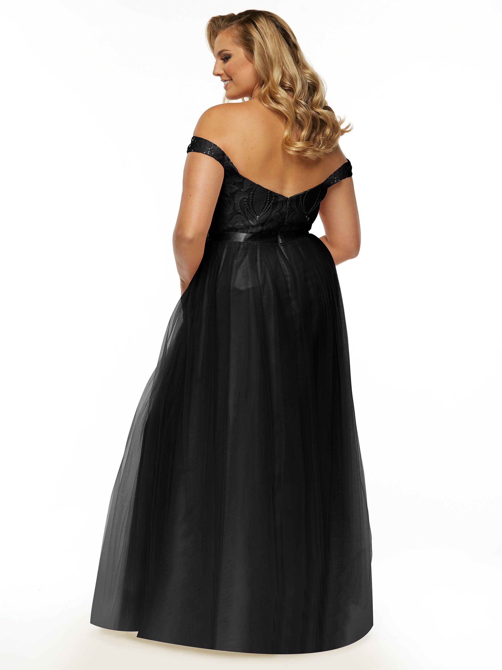 Elegant Off-the-Shoulder Sequin Lace A-Line Bridesmaid Dress - Perfect for Weddings, Prom & Formal Events