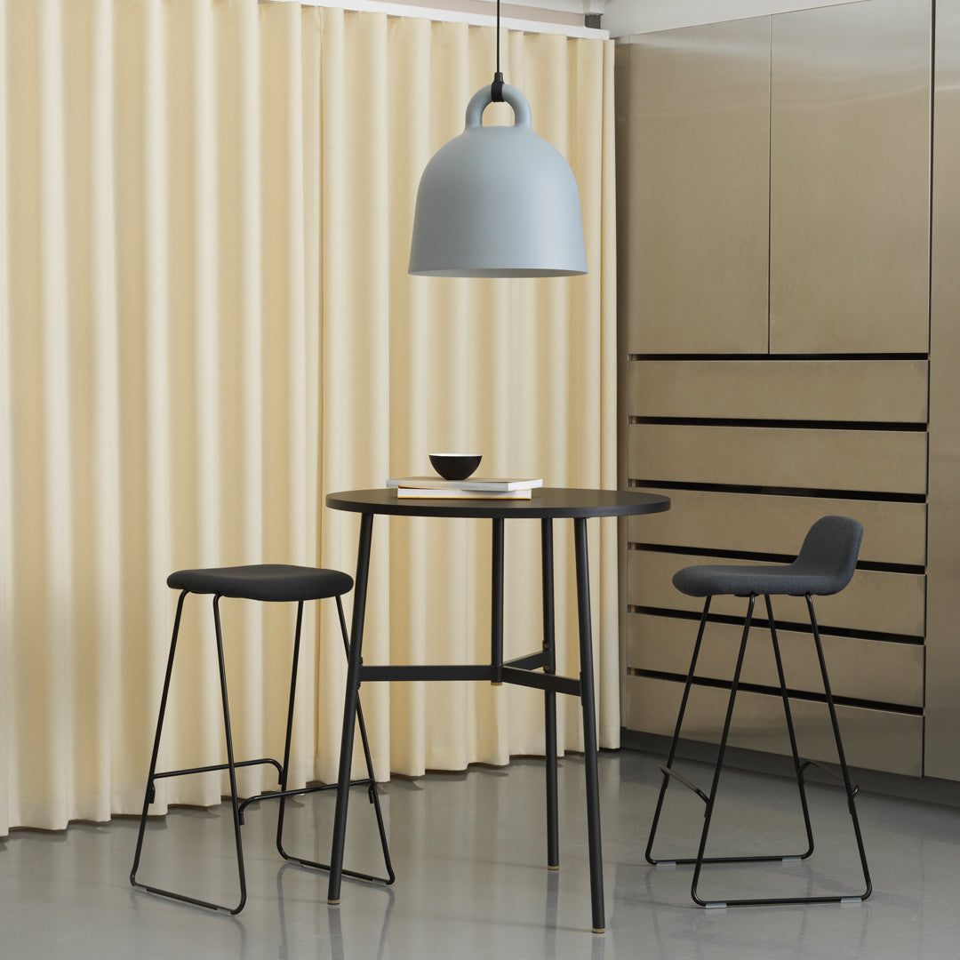 Premium Fully Upholstered Bar Stool with Padded Seat - Modern Kitchen Island & Home Bar Seating for Comfortable Dining & Entertaining