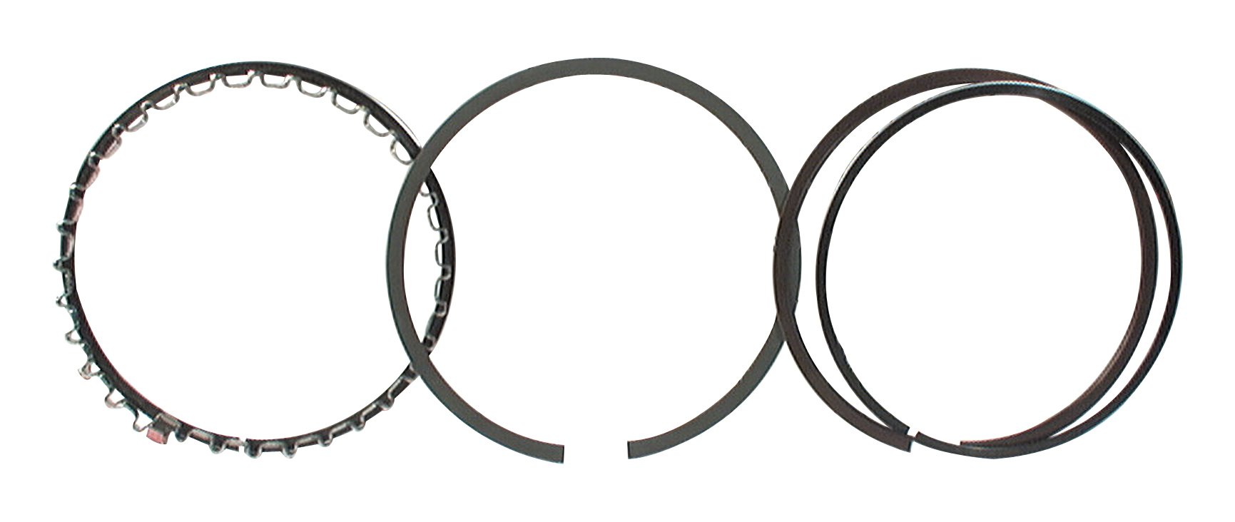 Total Seal Piston Rings - Classic Race Gold, 4.000 in Bore, File Fit, 1.5x1.5x3.0mm Low Tension Ductile Iron Kit for 8 Cylinder Engines | High Performance Racing & Engine Rebuild Applications