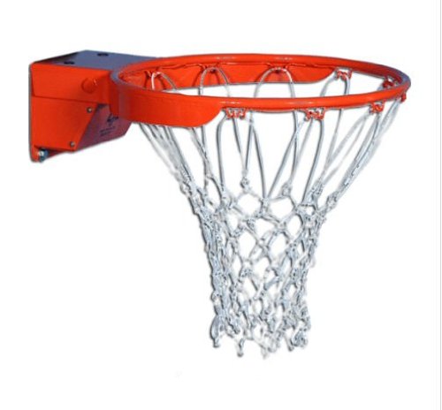 Gared Sports 1000 Scholastic Flex Breakaway Basketball Goal - Durable Breakaway Rim for School & Youth Training - Perfect for Gymnasiums, Driveways & Outdoor Courts