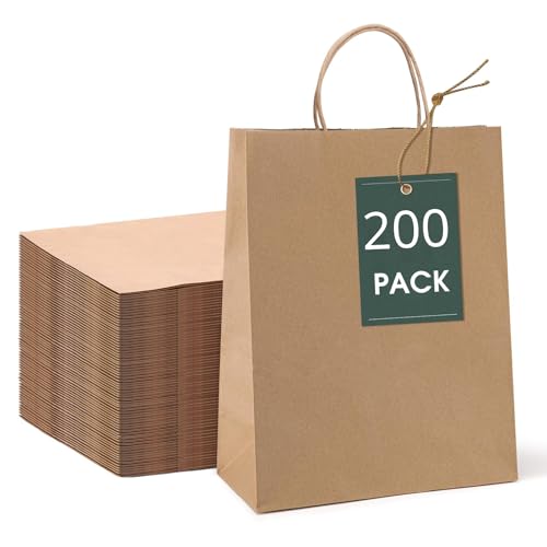 Brown 10x5x13 Inch 200Pcs
