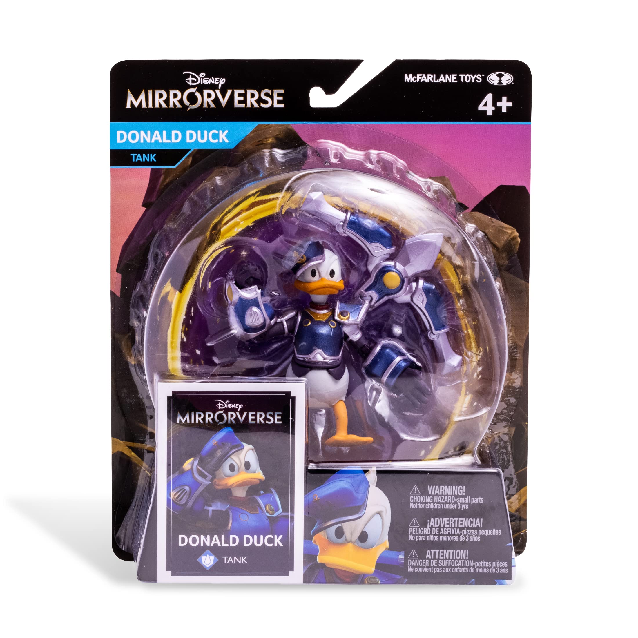 Disney Mirrorverse Donald Duck 5-Inch Collectible Action Figure with Accessories - Perfect for Disney Fans, Collectors & Gift Giving