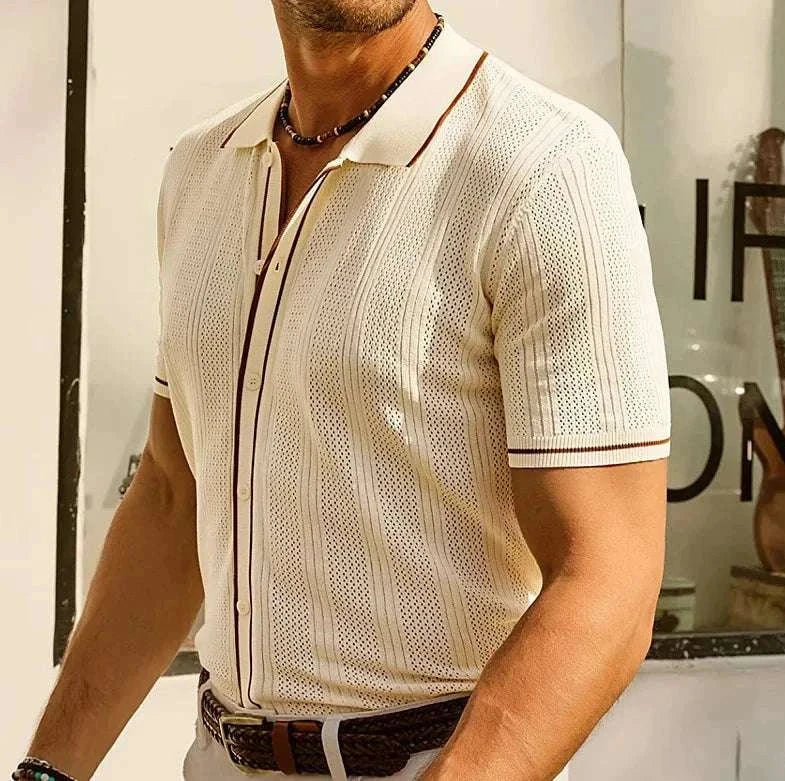Breathable Ice Silk Summer Short Sleeve Shirt for Men & Women - Lightweight & Comfortable Casual Wear for Outdoor Activities, Travel, and Daily Use