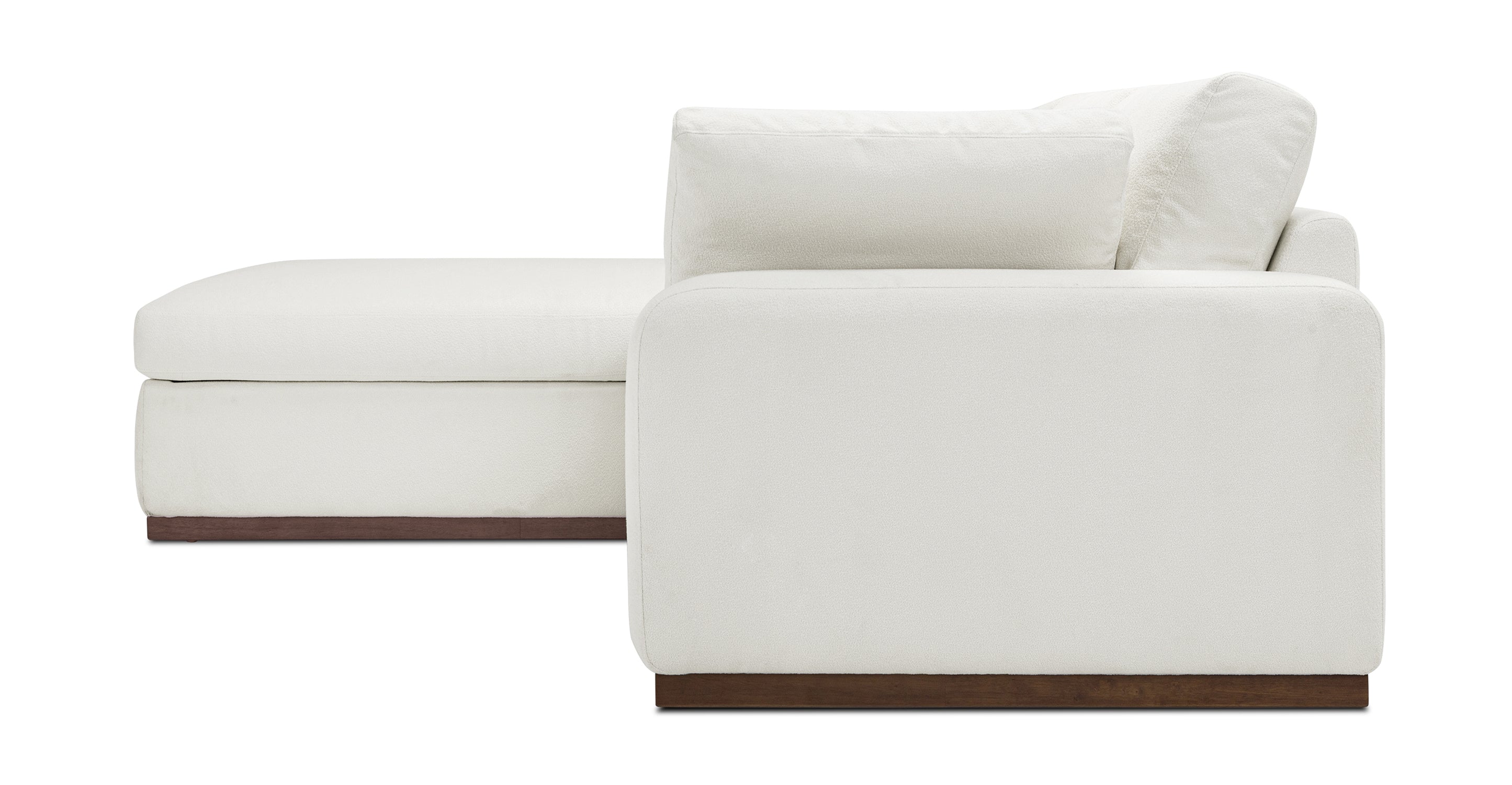 Cordoba Left-Facing Sectional Sofa with Storage | Modern L-Shaped Couch for Living Room, Family Room & Small Spaces