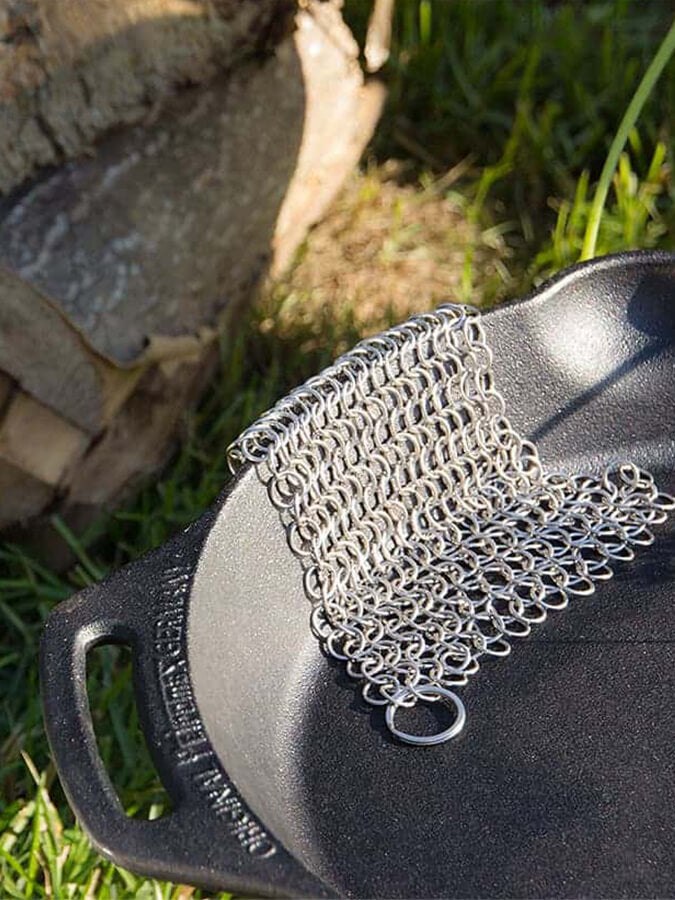 Petromax Cast Iron Fire Skillet with Dual Handles - Perfect for Camping, Outdoor Cooking & Grilling Over Open Flame
