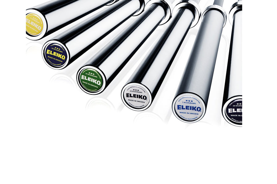 Eleiko Performance Powerlifting Bar - Olympic Weightlifting Bar for Strength Training & Powerlifting - Perfect for Home Gym & CrossFit Workouts