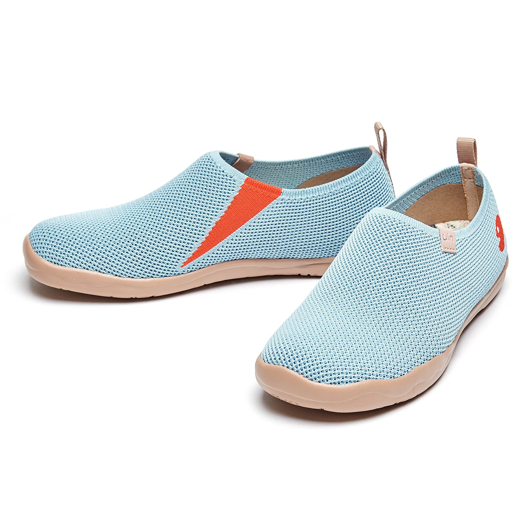 UIN Women's Slip-On Sneakers - Lightweight Walking Shoes for Women | Comfortable Casual Loafers | Breathable Travel Flats for Everyday Wear | Perfect for Work, Shopping & Vacation
