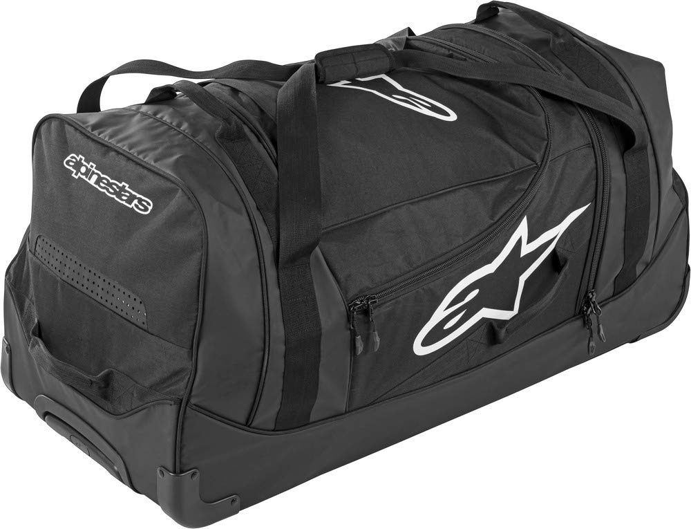 Alpinestars Komodo Backpack - Durable Black/White Motorcycle Bag for Riders - Perfect for Commuting, Travel & Outdoor Adventures