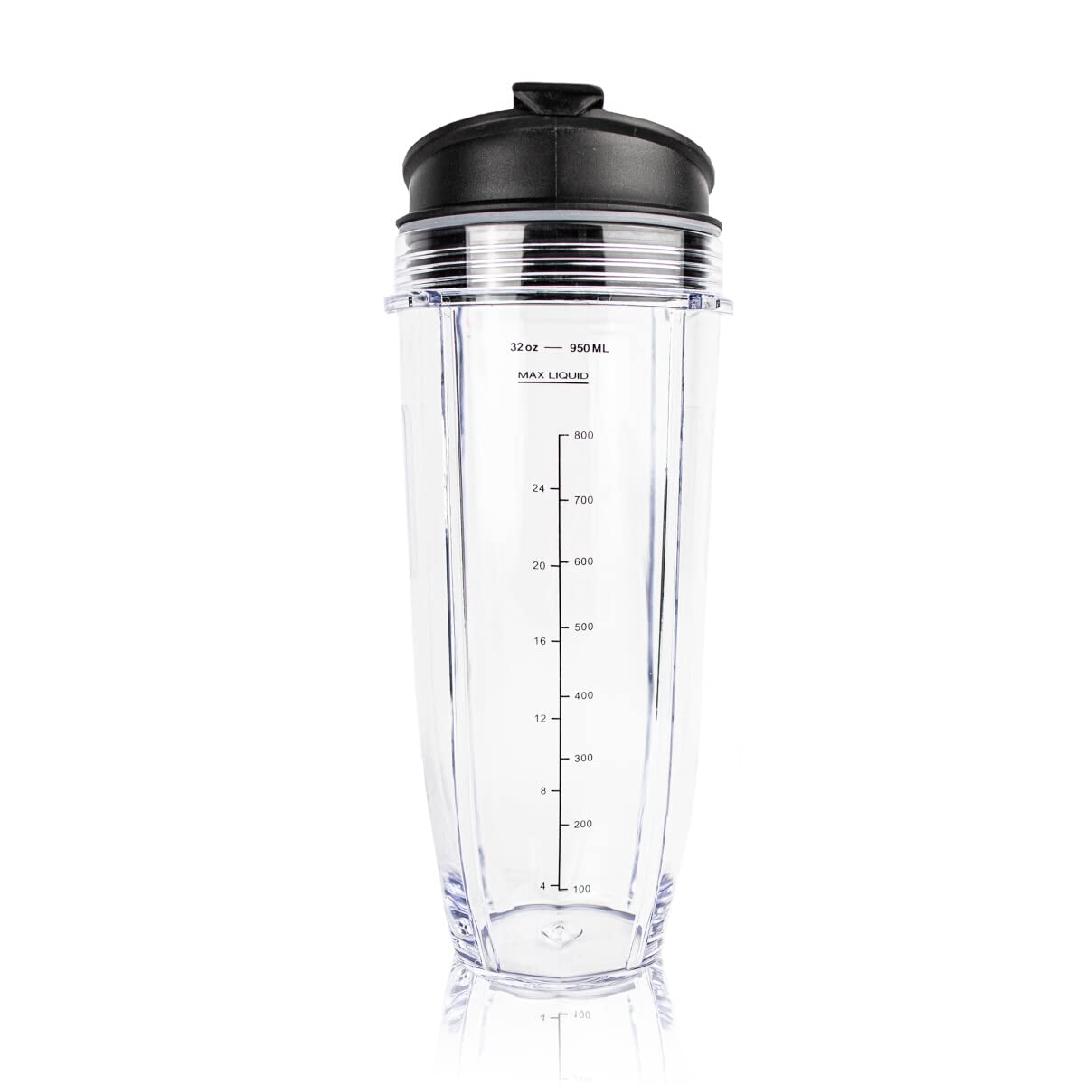 LYTIO 32 oz Replacement Cup with Sip N Seal Lid for Nutri Ninja Blender Auto IQ Duo 407KKU641 - BPA Free Blender Bottle for Smoothies, Protein Shakes & Meal Prep - Perfect for Home, Gym & Travel