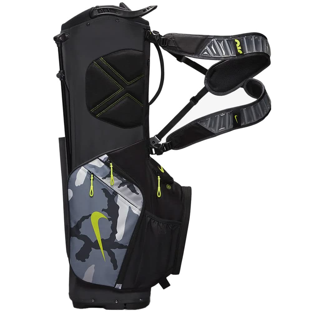 Nike Air Hybrid 2 Golf Bag Camo - Lightweight Stand Golf Bag with Multiple Pockets for Clubs & Accessories | Perfect for Golf Tournaments, Driving Range & Outdoor Sports