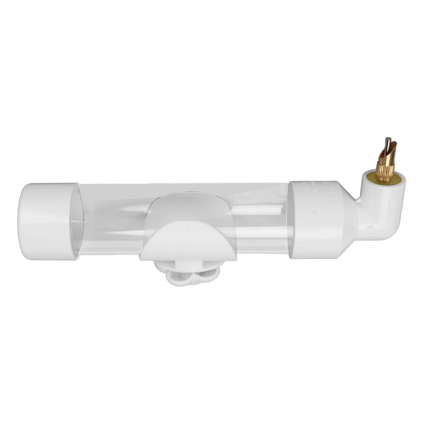 Automatic Bird Water Dispenser for Parrots & Parakeets - White Drinking Fountain for Bird Cages | Perfect for Small Birds, Travel & Home Use