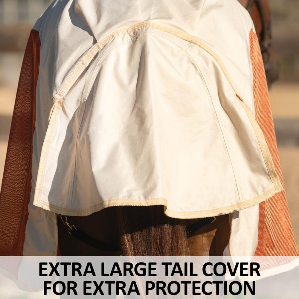 Schneiders Airmesh II Euro Surcingle Horse Turnout Sheet - Breathable Lightweight Horse Blanket for Mild Weather | Perfect for Training, Riding & Stable Use