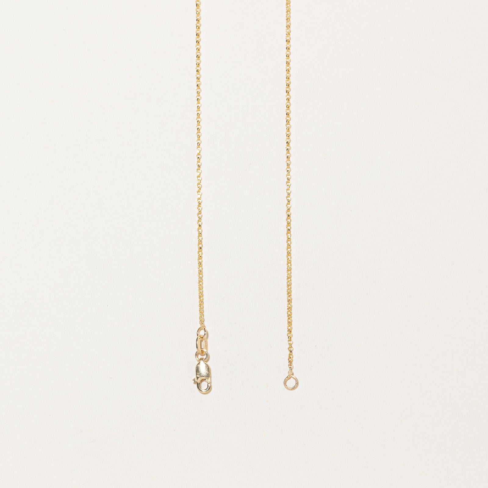 14K Yellow Gold Cable Link Chain Necklace - 18 Inch Durable & Elegant Jewelry for Women | Perfect for Everyday Wear, Gifts & Special Occasions