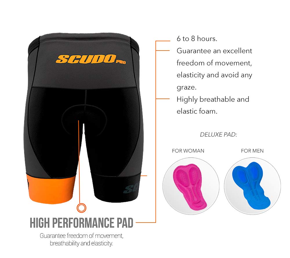 Barbados Code Pro Cycling Shorts for Men - High-Performance Bike Shorts for Road & Mountain Biking | Comfortable & Breathable for Long Rides