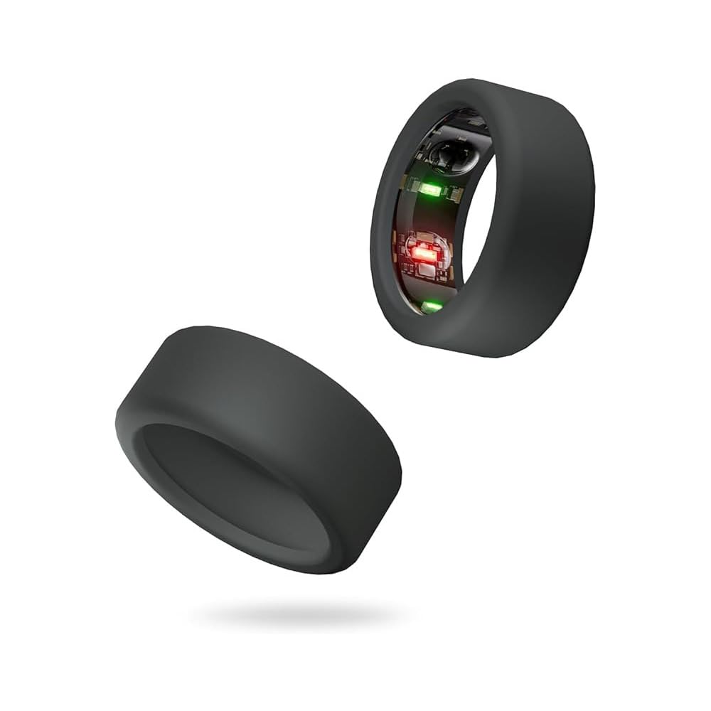 DANSOAN Silicone Ring Protector for Oura Ring - Anti-Scratch Workout Cover for Men & Women - Engagement & Wedding Ring Guard - Perfect for Gym, Swimming, Sports & Outdoor Activities