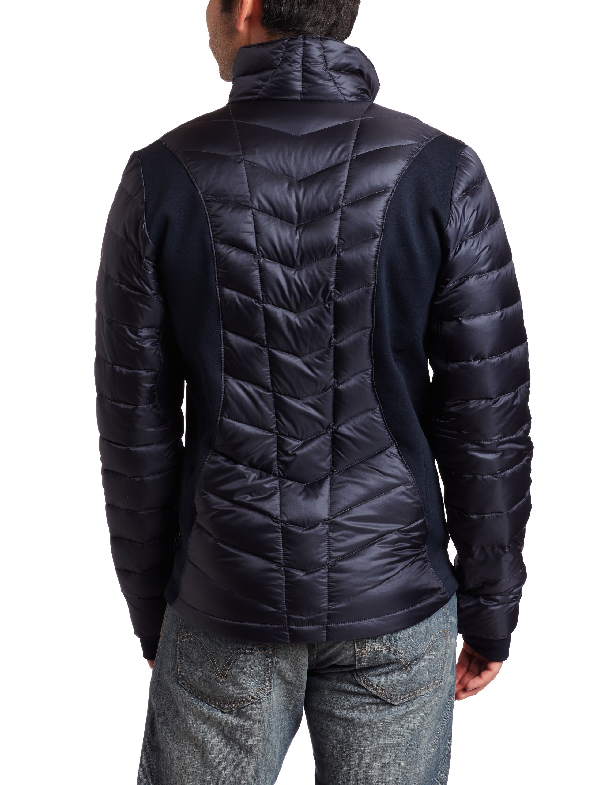Columbia Men's Reach The Peak Hybrid Down Jacket - Lightweight Waterproof Winter Coat for Hiking, Skiing & Outdoor Adventures