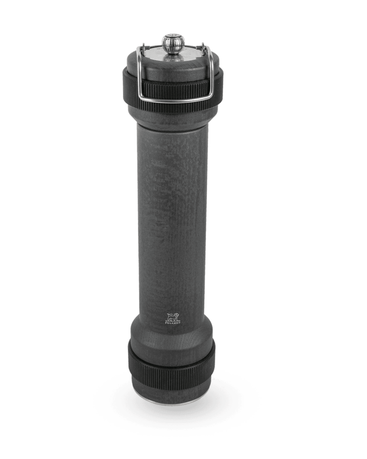 Premium Peugeot BBQ Pepper Mill - Graphite 12 Inch Grinder for Steak, Burgers & Outdoor Cooking | Durable French Salt and Pepper Grinder for Kitchen, Camping & Grilling Accessories