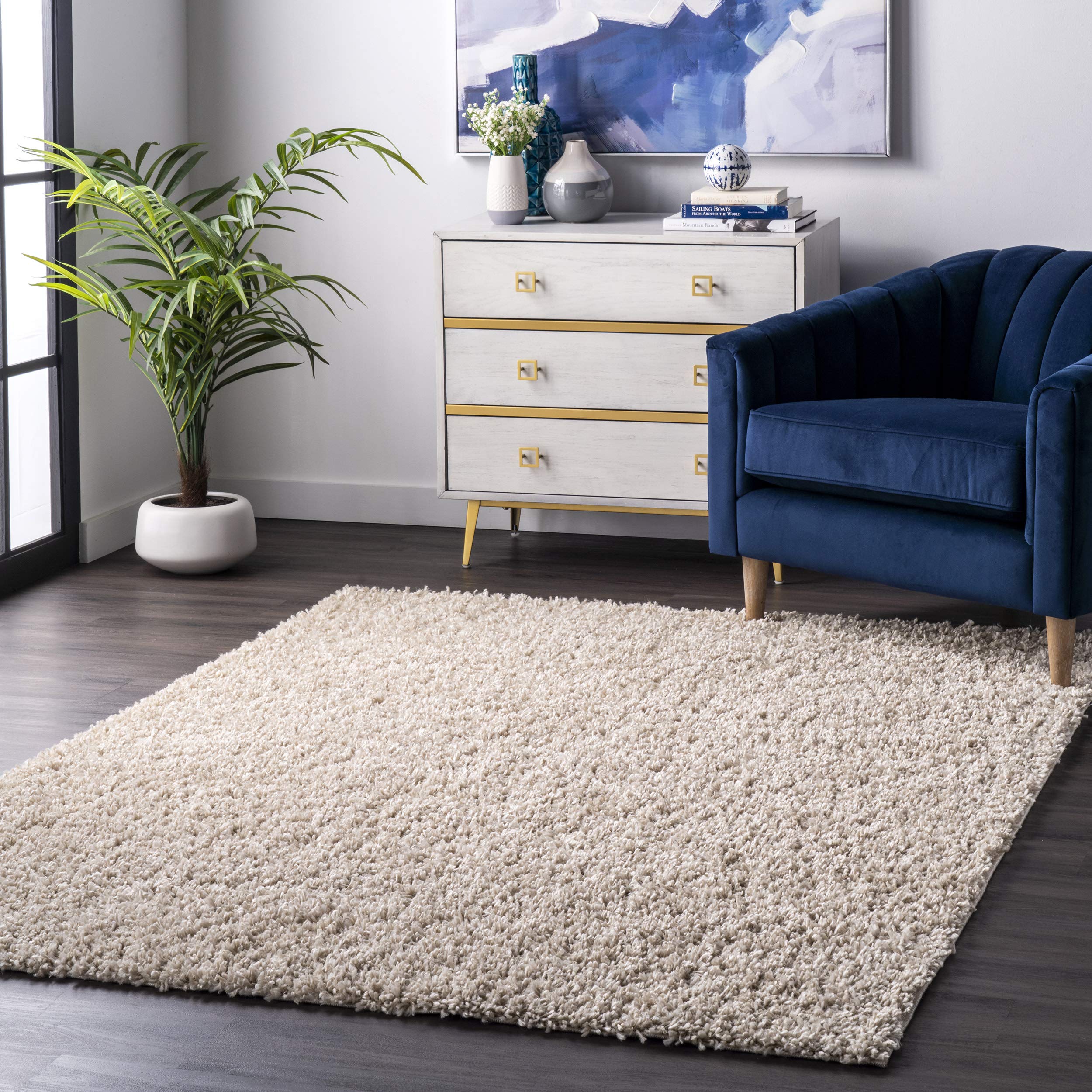 nuLOOM Belleza Shag Area Rug 8'10
