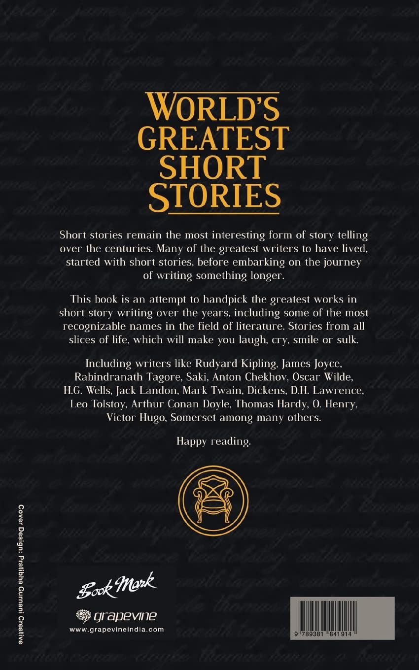 World's Greatest Short Stories - Classic & Modern Collection for Book Lovers, Students & Educators - Perfect for Reading, Study & Literary Inspiration