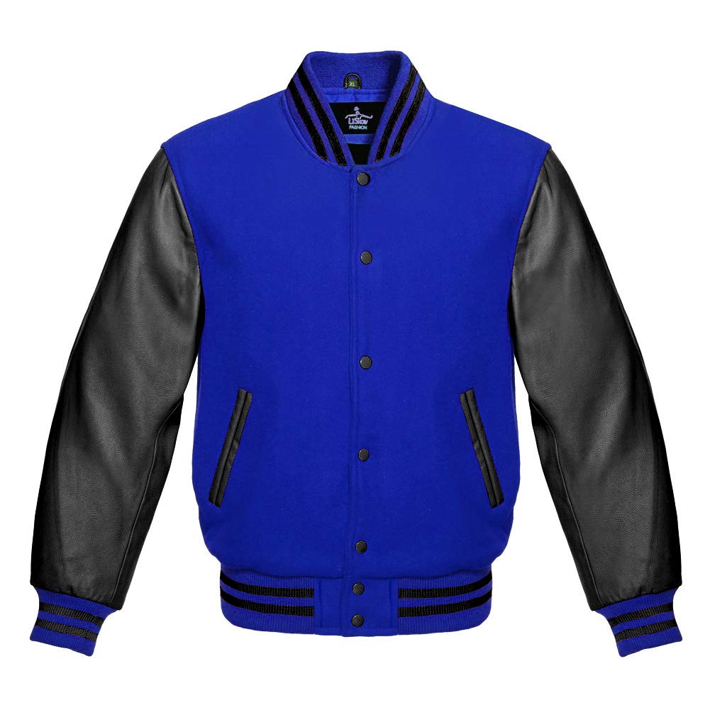 Varsity Letterman Jacket for Baseball - Classic Athletic Style for High School & College Teams - Perfect for Games, Practices, and Casual Wear
