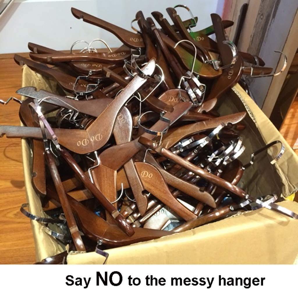 SAFWEL 4-Side Storage Hanger Stacker Cart with Wheels - Heavy Duty Iron Frame Hanger Organizer Holds 150 Clothes Hangers - Space Saving Closet Storage Solution for Bedroom, Laundry Room & Retail Stores