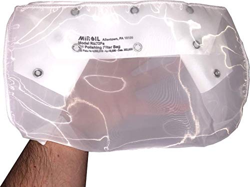 MirOil RB22FS Commercial Fryer Filter Bag - 28 lb Oil Capacity, Heavy-Duty Polishing Filter for Restaurants & Food Trucks - Perfect for Deep Frying, Chicken Wings & French Fries