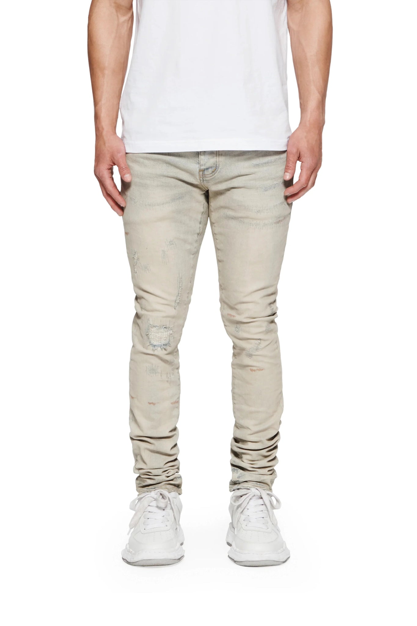 Purple Brand Jeans P001 SOR Superlight Oil Repair - Stylish Distressed Denim Pants for Men & Women | Perfect for Casual Wear, Street Fashion & Night Out