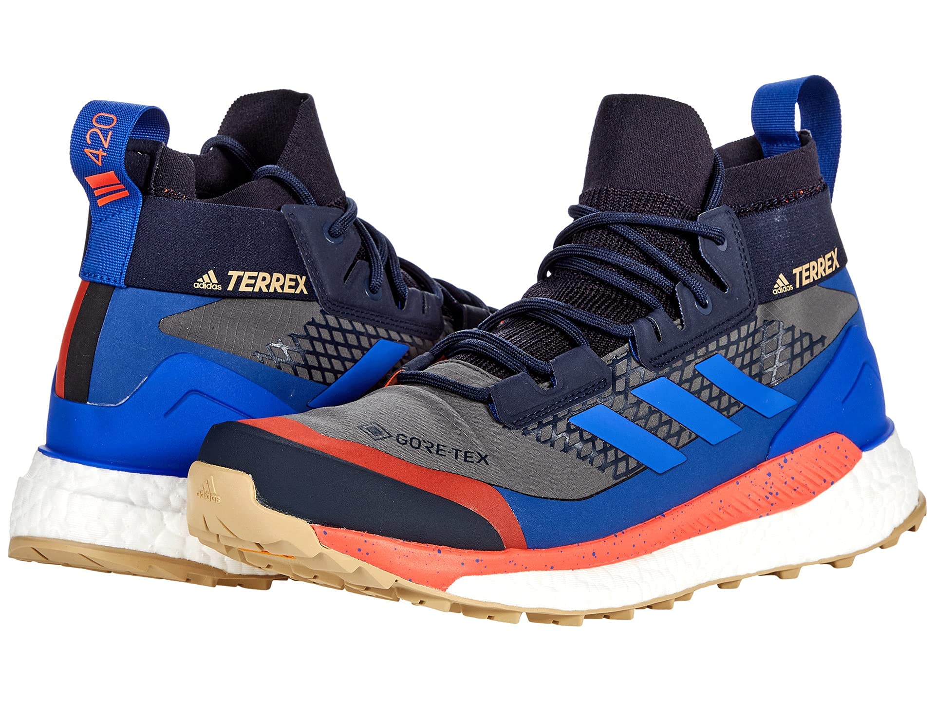 adidas Men's Terrex Free Hiker Waterproof Hiking Boots - Lightweight & Durable for Outdoor Adventures, Trail Running, and Mountain Climbing