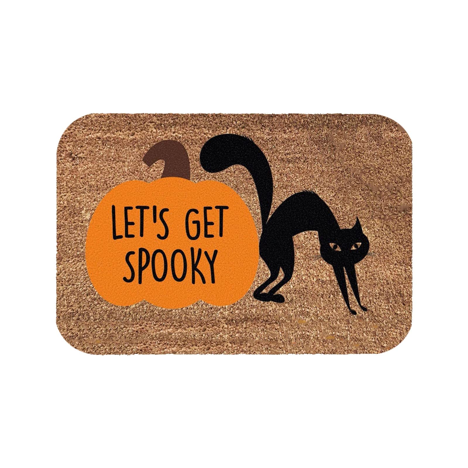 Non-Slip Rubber Welcome Mat - Microfiber Doormat for Front Door, Outdoor & Indoor Use - Funny Kitchen Rug, Washable Entryway Floor Mat - Perfect for Home, Office, and Apartment Entryways