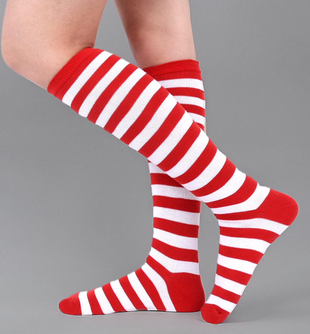 Benefeet Women's Knee High Striped Socks - Colorful Novelty Athletic Tube Socks for Women & Girls - Perfect for Running, Yoga, Workouts & Casual Wear