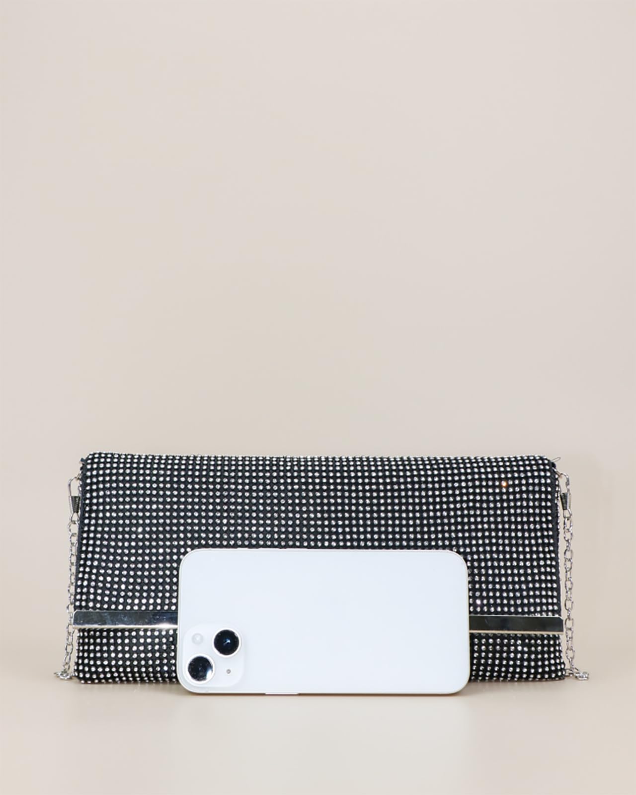 Sparkling Rhinestone Clutch Purse for Women - Elegant Sequin Envelope Evening Bag with Detachable Chain | Perfect for Parties, Weddings & Special Occasions