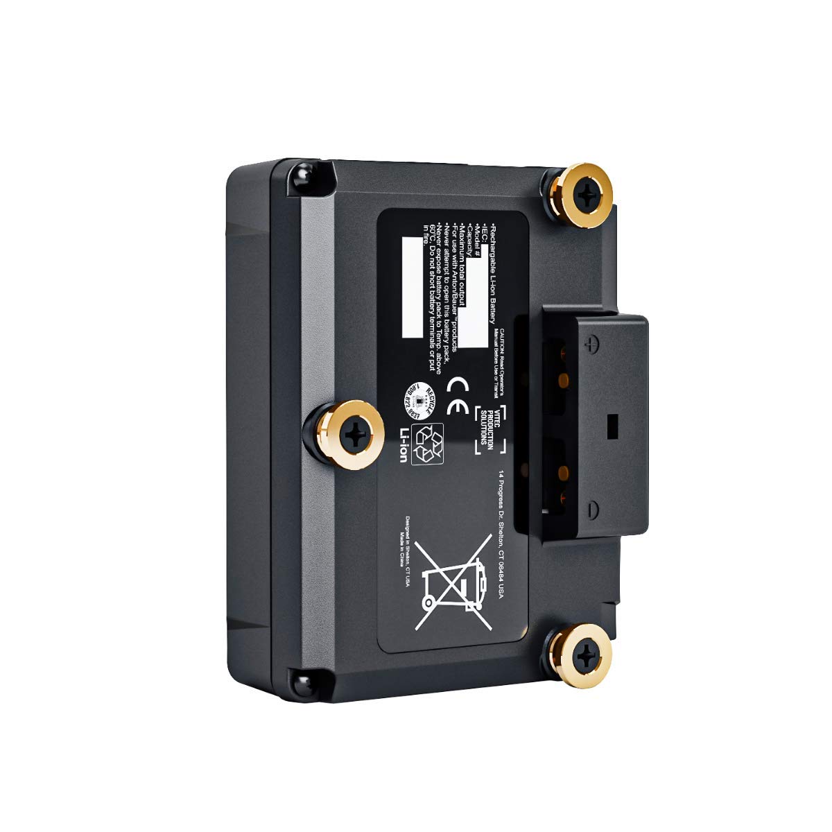 Anton Bauer Titon Micro 45 Gold Mount 45Wh 14.4V Lithium Battery Pack - Professional Camera Battery Replacement with Quick Release for DSLR, Camcorder & Broadcast Equipment - Perfect for Film Production, Live Events & Studio Photography